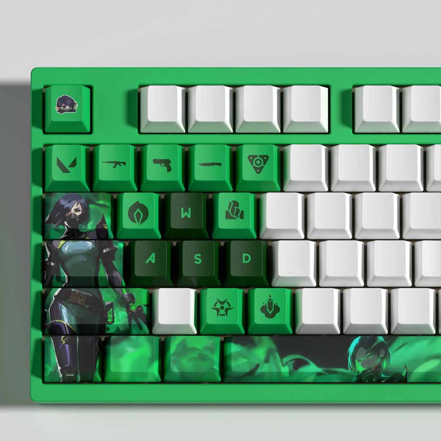 Valorant SPECIAL EDITION VIPER keycaps KEYS: 29, 14