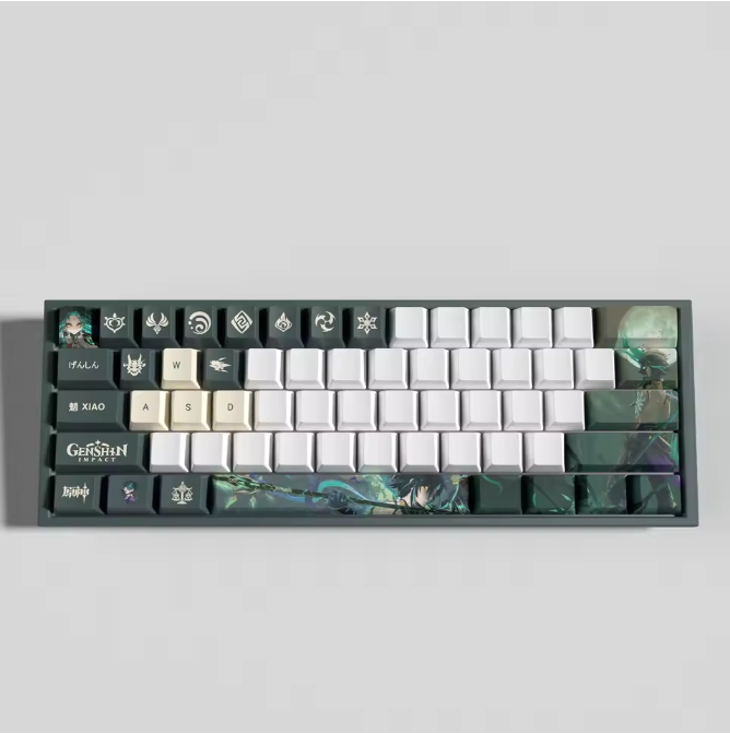 Genshin Impact Xiao Keycaps – Limited Edition (29 Keys)