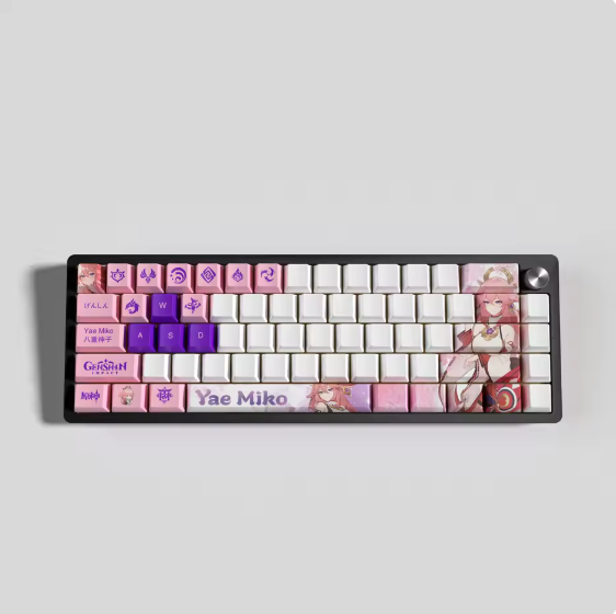 Genshin Impact Yae Miko Keycaps – Limited Edition (29 Keys)