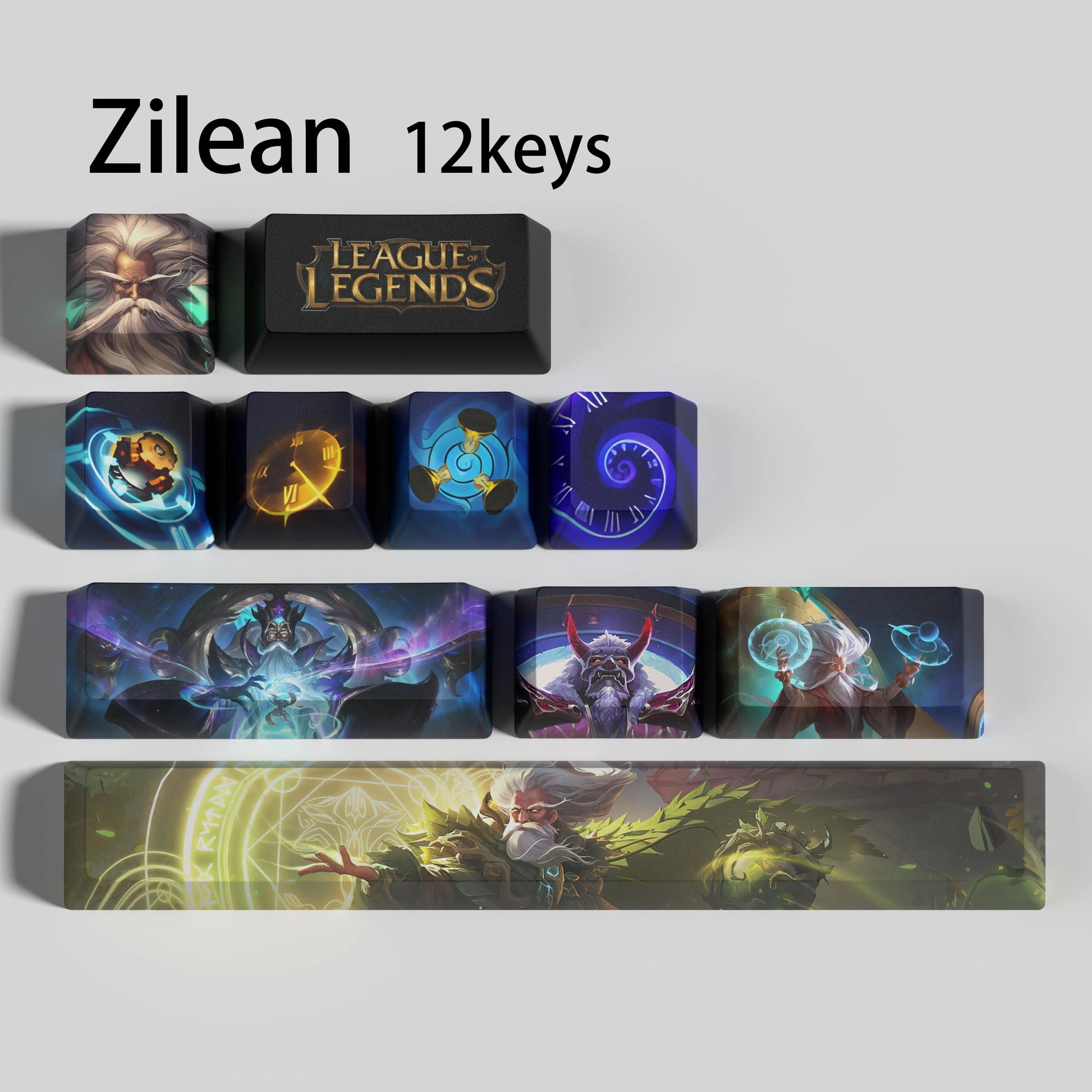 SPECIAL EDITION LEAGUE OF LEGENDS Zilean KEYCAPS